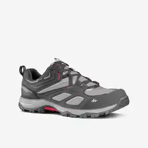 QUECHUA Wanderschuhe Herren wasserdicht - MH100 grau