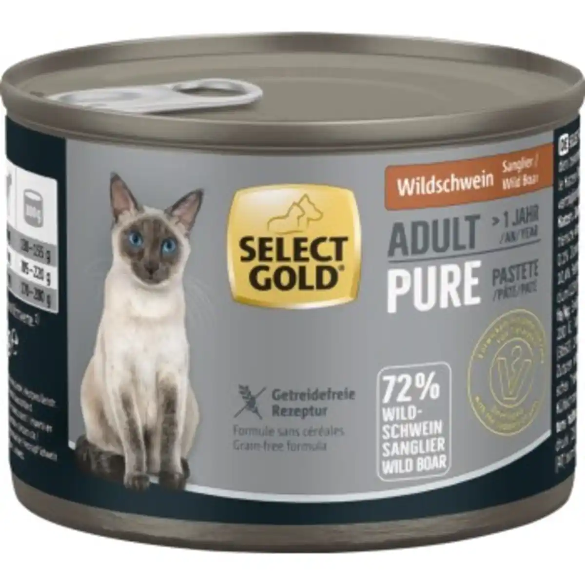 Bild 1 von SELECT GOLD Pure Adult Paté Wildschwein 6x200 g
