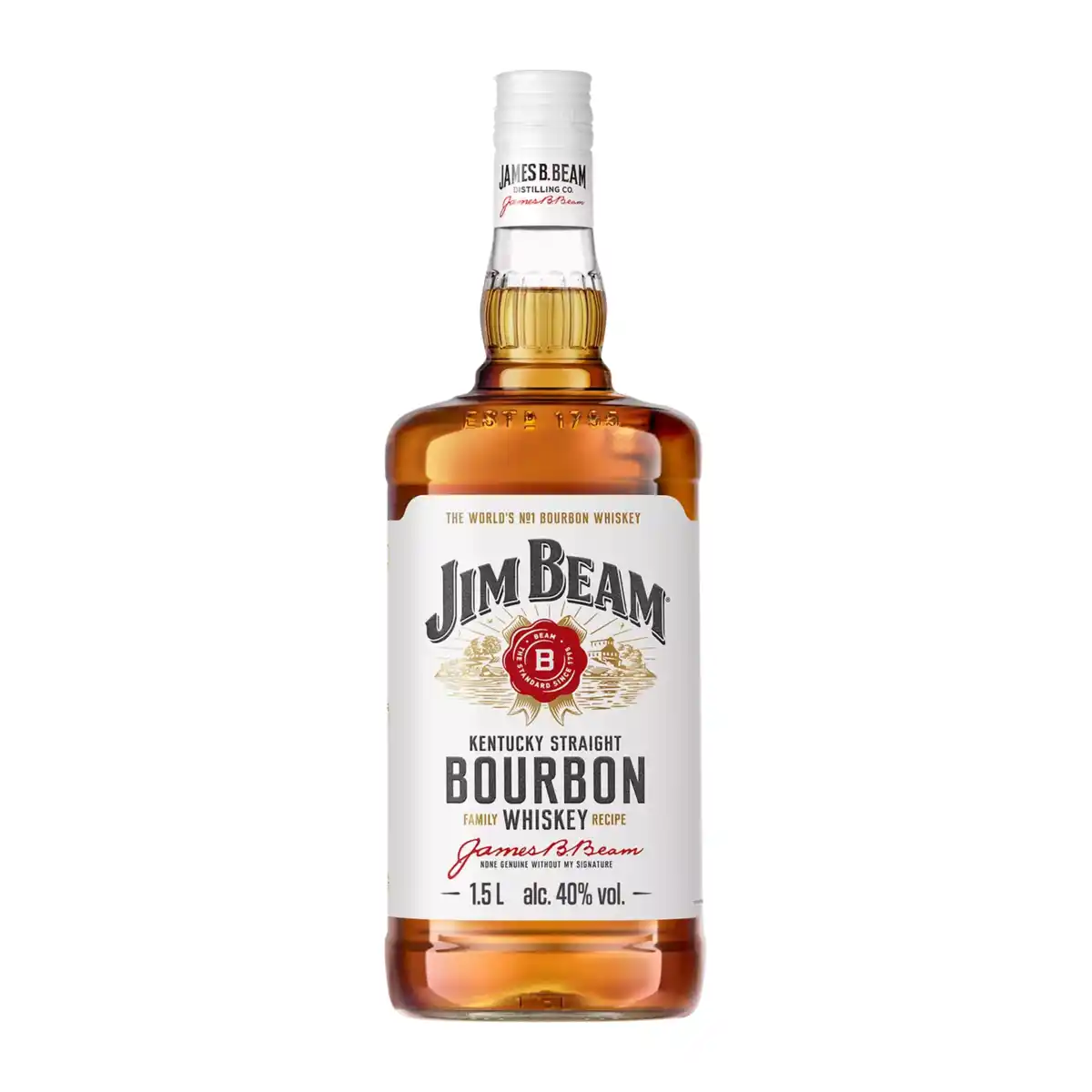 Bild 1 von JIM BEAM Kentucky Straight Bourbon Whiskey
