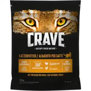 CRAVE mit Truthahn und Huhn 750 g