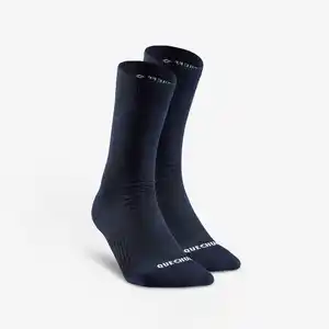 QUECHUA Wandersocken Damen/Herren halbhoch Winterwandern - SH100 blau