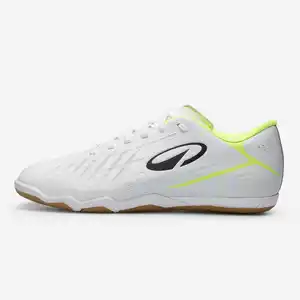 KIPSTA Damen/Herren Fußball Hallenschuhe Futsal - Sala Club grau/gelb
