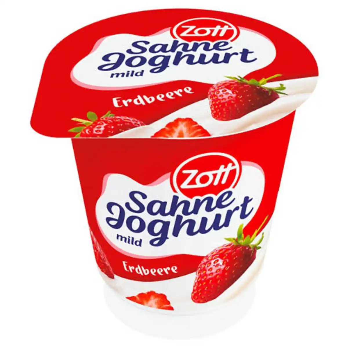 Bild 1 von ZOTT Sahnejoghurt 140 g, Erdbeere