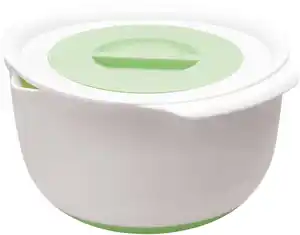 SPICE&SOUL® Rührschüssel-Set 4-teilig mit Deckel und Spritzschutz, 4-teilig