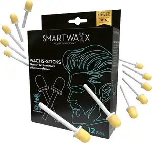 SMARTWAXX Haarentfernungsstäbchen, 12-St.-Packg.