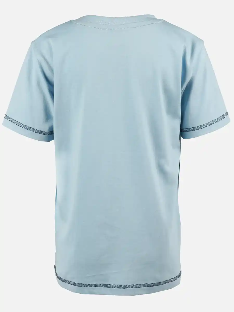 Bild 2 von Jungen T-Shirt mit coolem Baustellen-Frontprint Blau