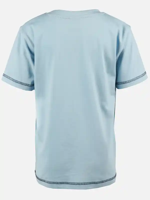 Bild 2 von Jungen T-Shirt mit coolem Baustellen-Frontprint Blau