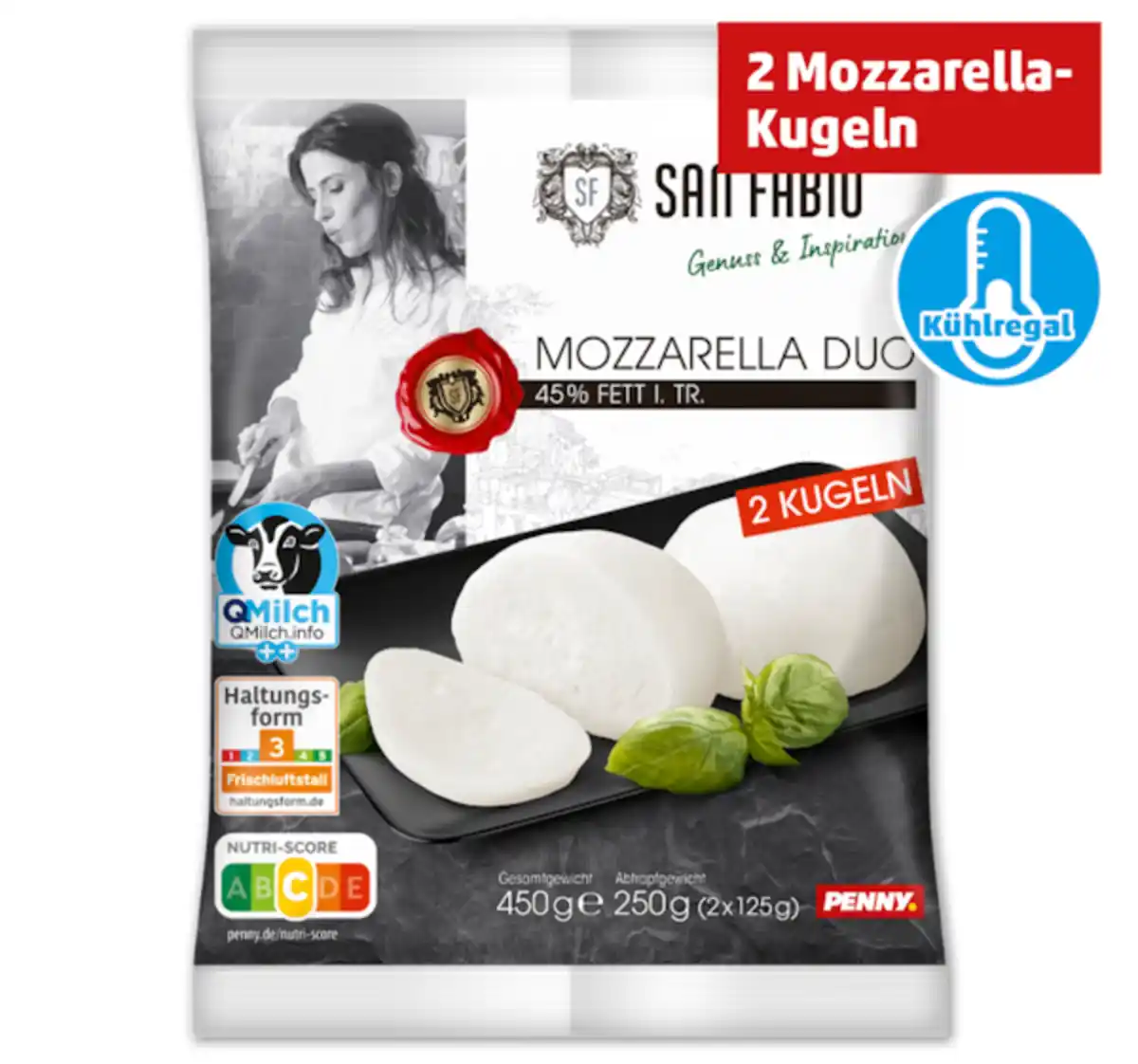 Bild 1 von SAN FABIO Mozzarella Duo*