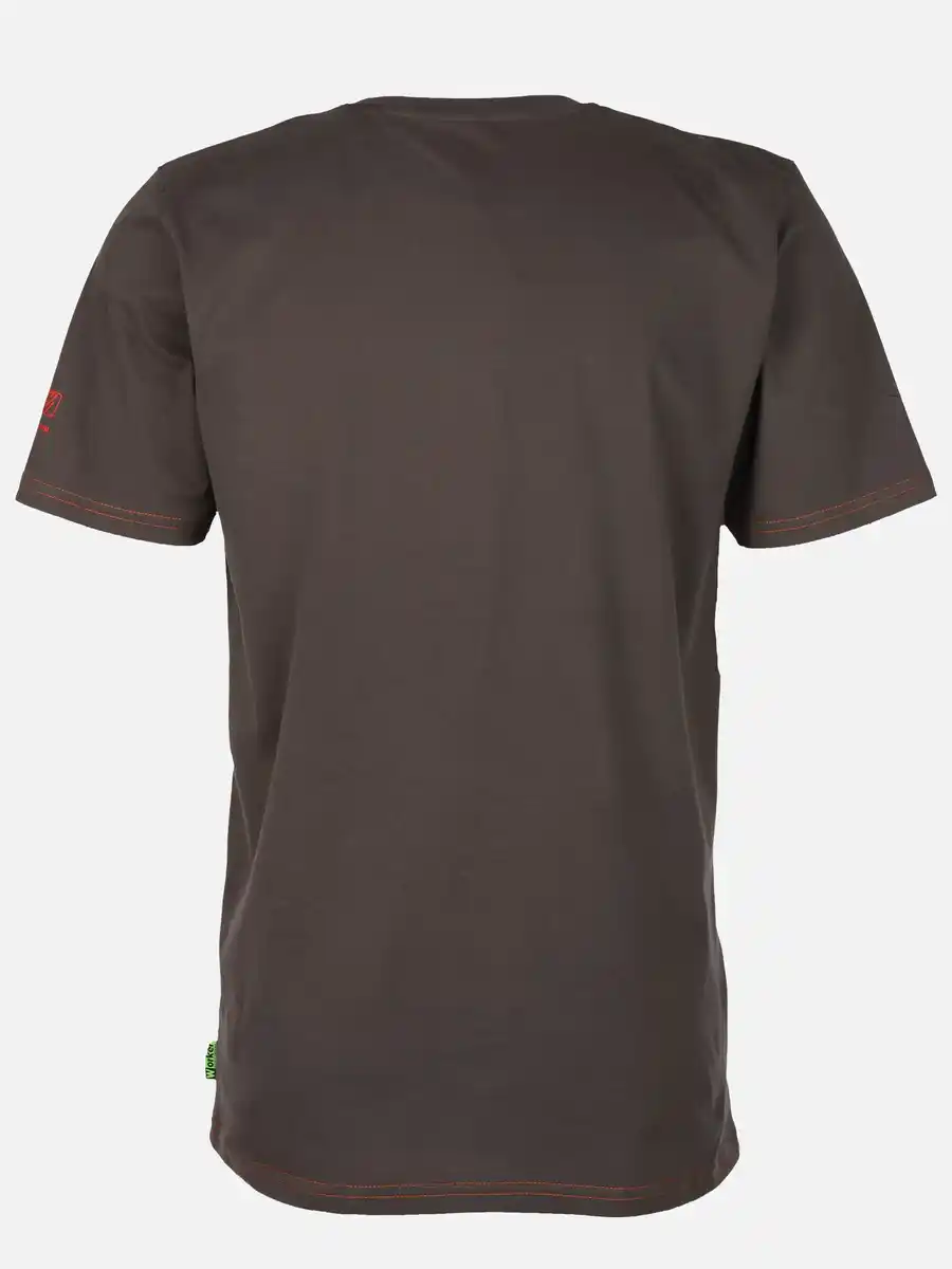 Bild 2 von Herren Shirt mit Spruch Grau
