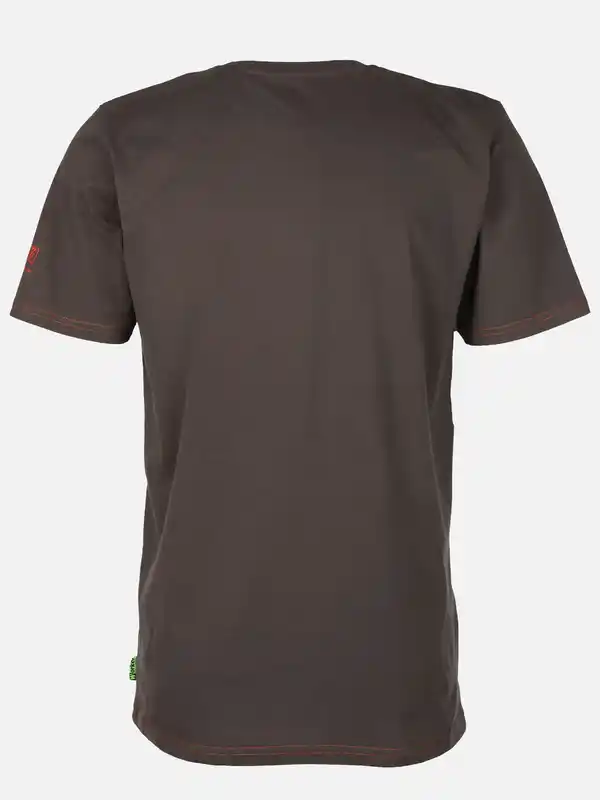 Bild 2 von Herren Shirt mit Spruch Grau