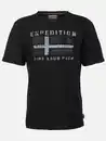 Bild 1 von Herren Shirt mit Frontprint Schwarz