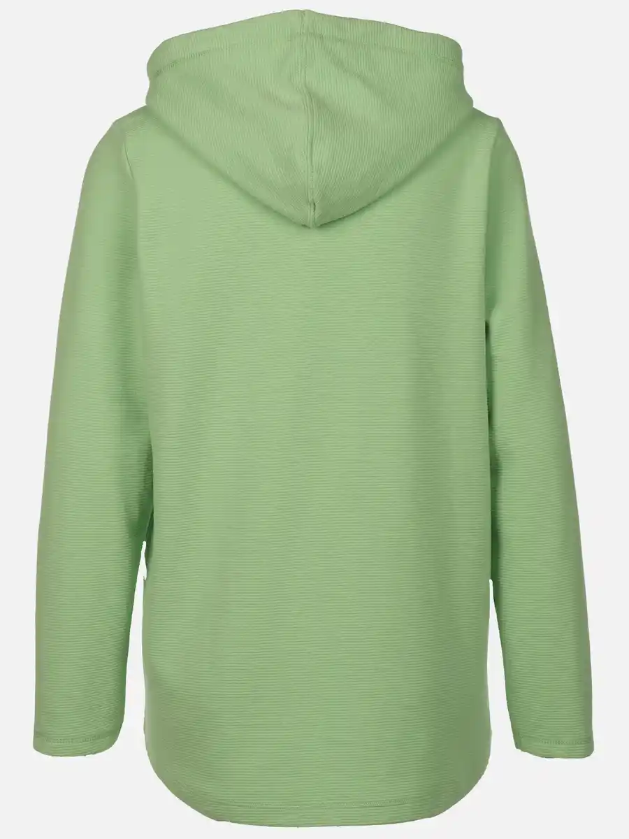 Bild 2 von Damen Sweatcardigan mit Kapuze Grün