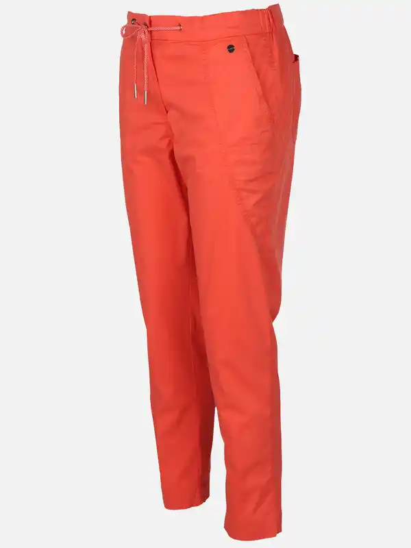 Bild 3 von Damen Chinohose mit elastischem Bund Rosa