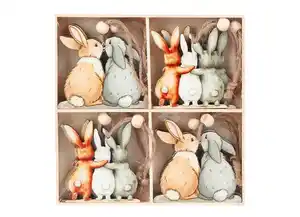 Holzhänger versch. Osterhasenmotive