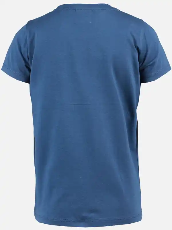 Bild 2 von Mädchen T-Shirt mit Einhornpaillettenmotiv Blau