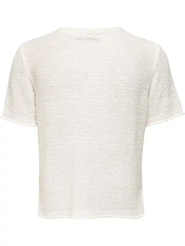 Bild 2 von Only ONLSUNNY S/S Strickshirt Weiß