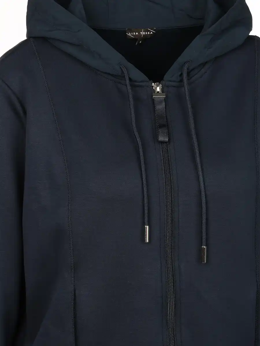 Bild 3 von Damen Blouson im Materialmix Blau