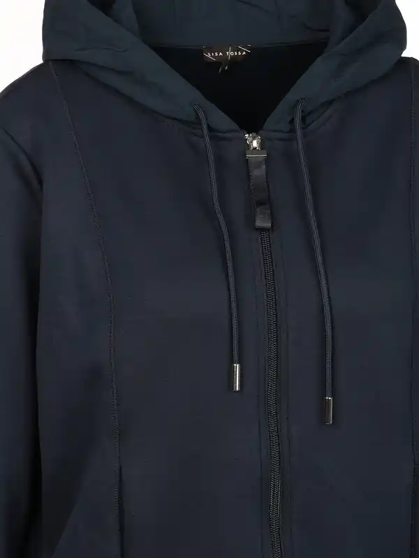 Bild 3 von Damen Blouson im Materialmix Blau