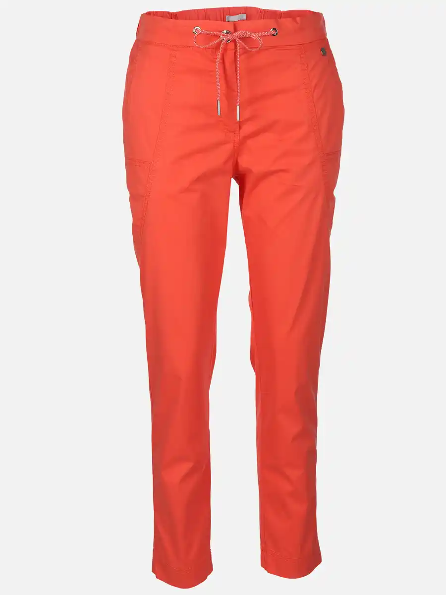 Bild 1 von Damen Chinohose mit elastischem Bund Rosa