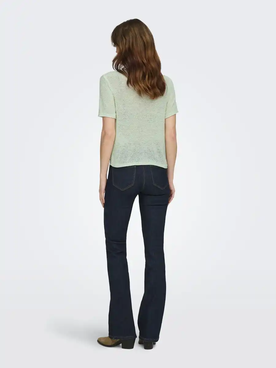 Bild 4 von Only ONLSUNNY S/S Strickshirt Grün