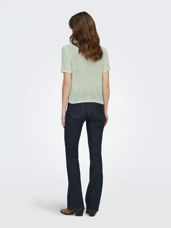 Bild 4 von Only ONLSUNNY S/S Strickshirt Grün