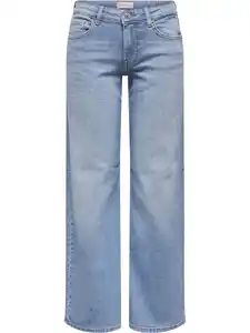 Only ONLJUDY-O LW WIDE LEG Jeans Blau