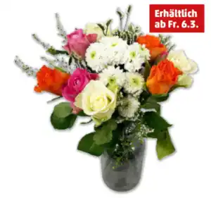 Fairtrade-Strauß Blütenglück*