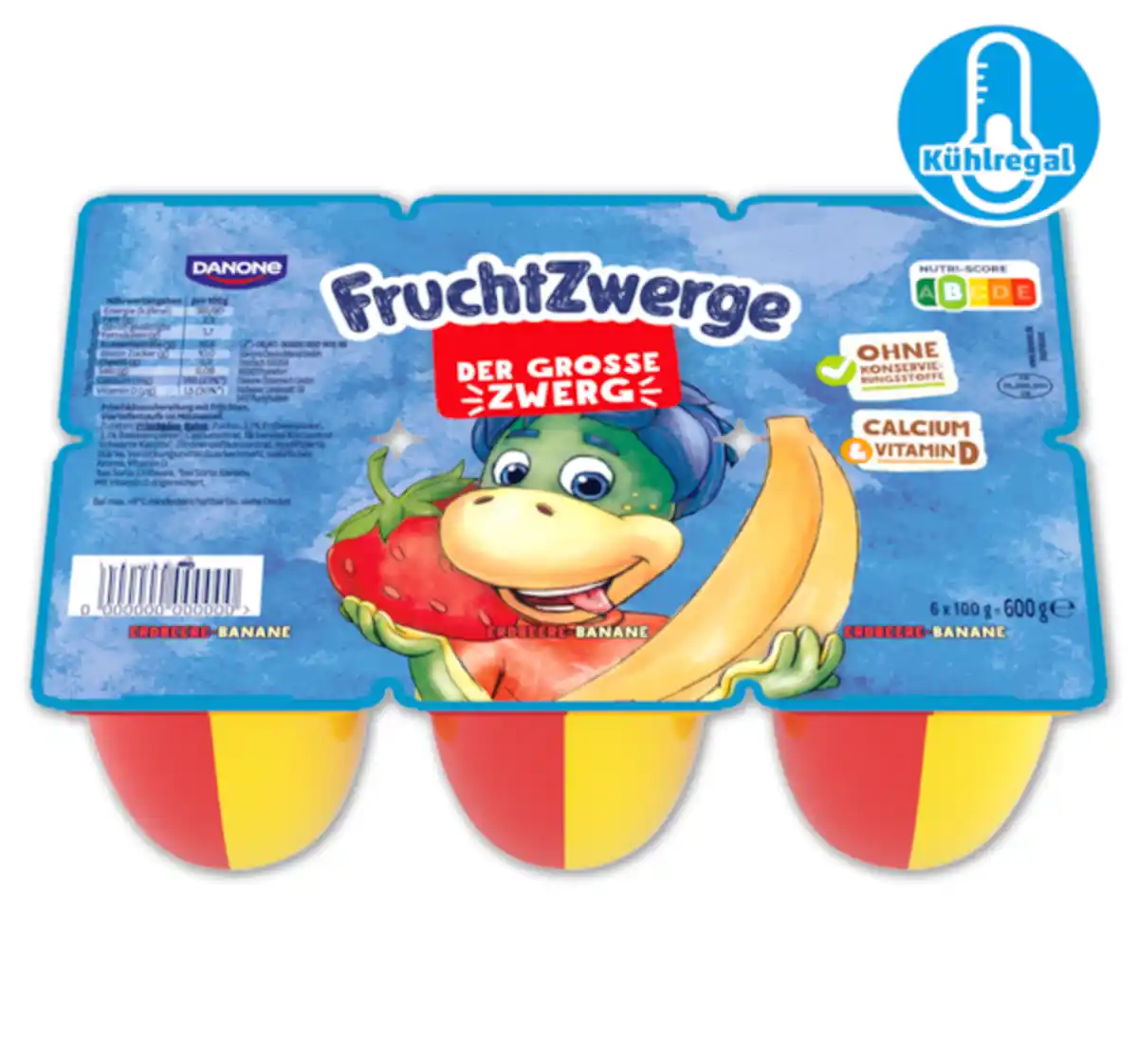 Bild 1 von DANONE Fruchtzwerge XXL*