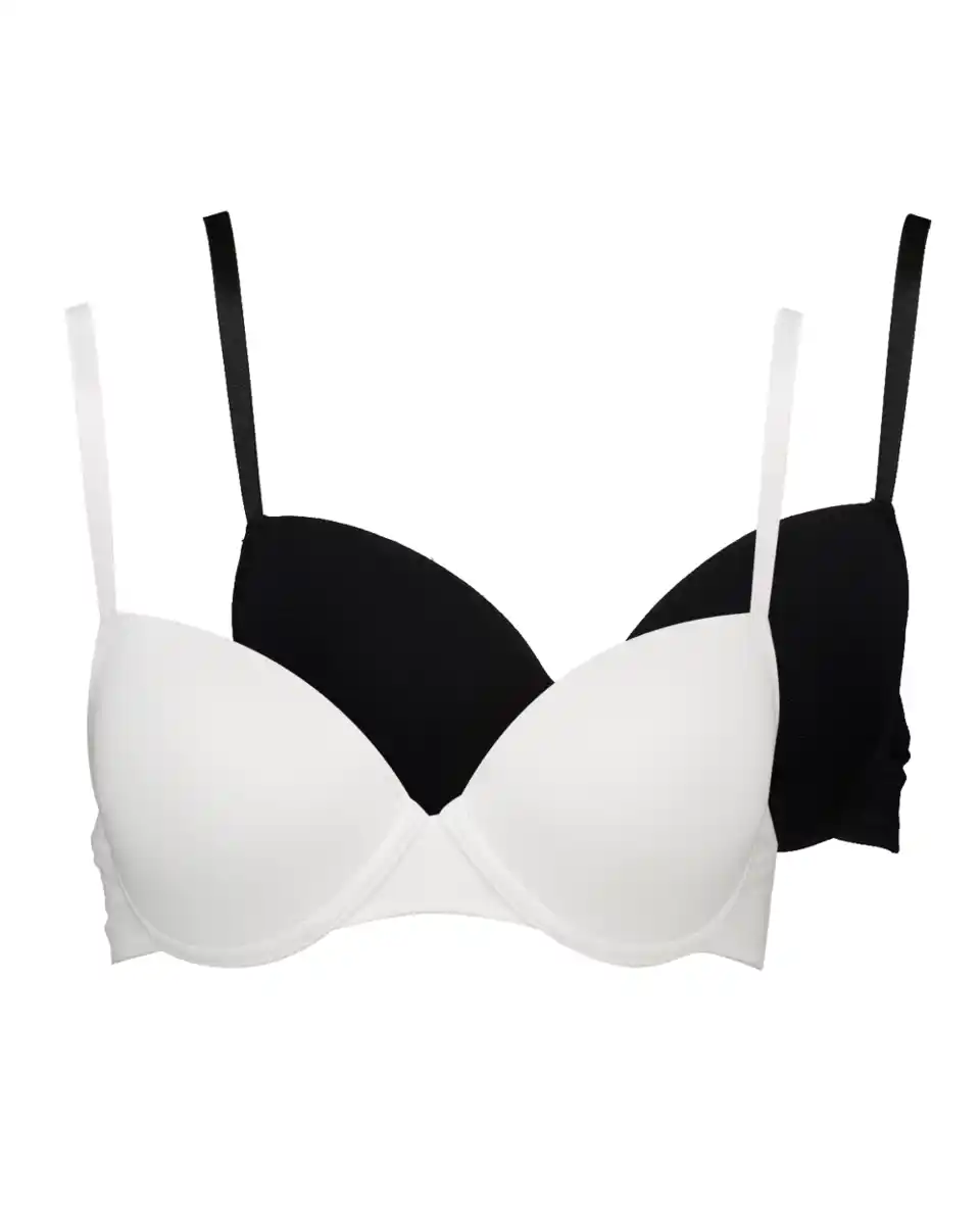 Bild 1 von Demi Gepolsterter BH - Weiß, 90D