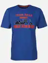 Bild 1 von Herren Shirt mit Spruch Blau