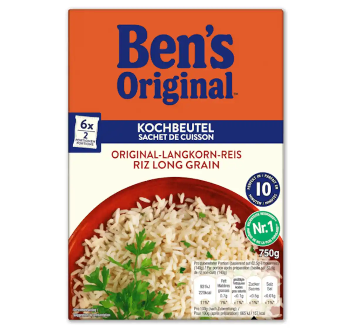 Bild 1 von BEN’S ORIGINAL Reis*