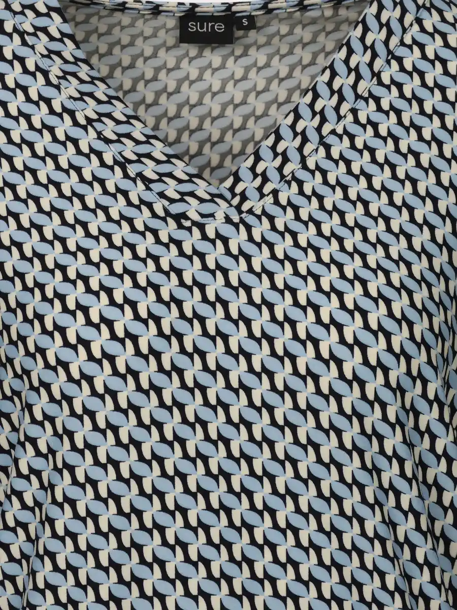 Bild 3 von Damen Shirt mit Alloverprint Blau