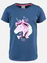 Bild 1 von Mädchen T-Shirt mit Einhornpaillettenmotiv Blau