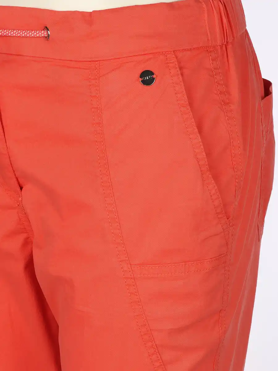 Bild 4 von Damen Chinohose mit elastischem Bund Rosa