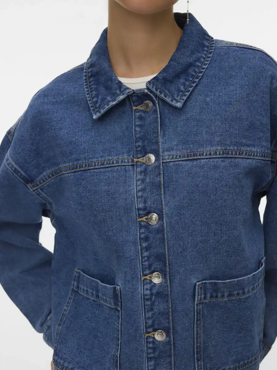 Bild 1 von Vero Moda VMJAMIE LS DENIM SHACKET Hemdjacke Blau