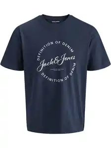 Jack & Jones JJGRAYSON TEE SS CREW T-Shirt Blau