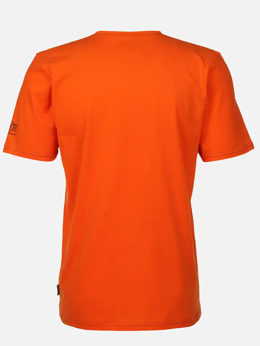 Bild 2 von Herren Shirt mit Spruch Orange