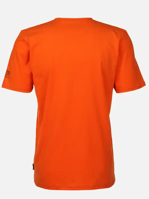 Bild 2 von Herren Shirt mit Spruch Orange