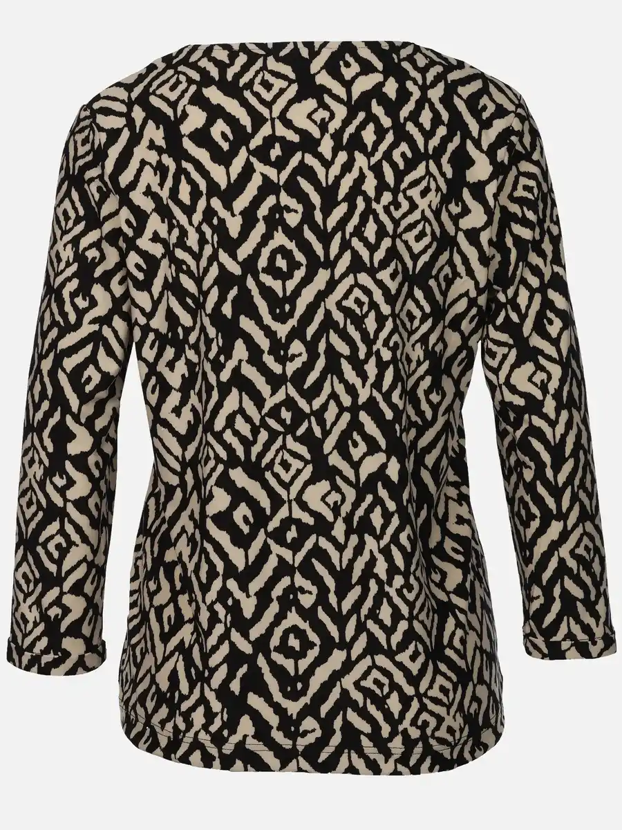 Bild 2 von Damen Shirt mit Alloverprint Rosa