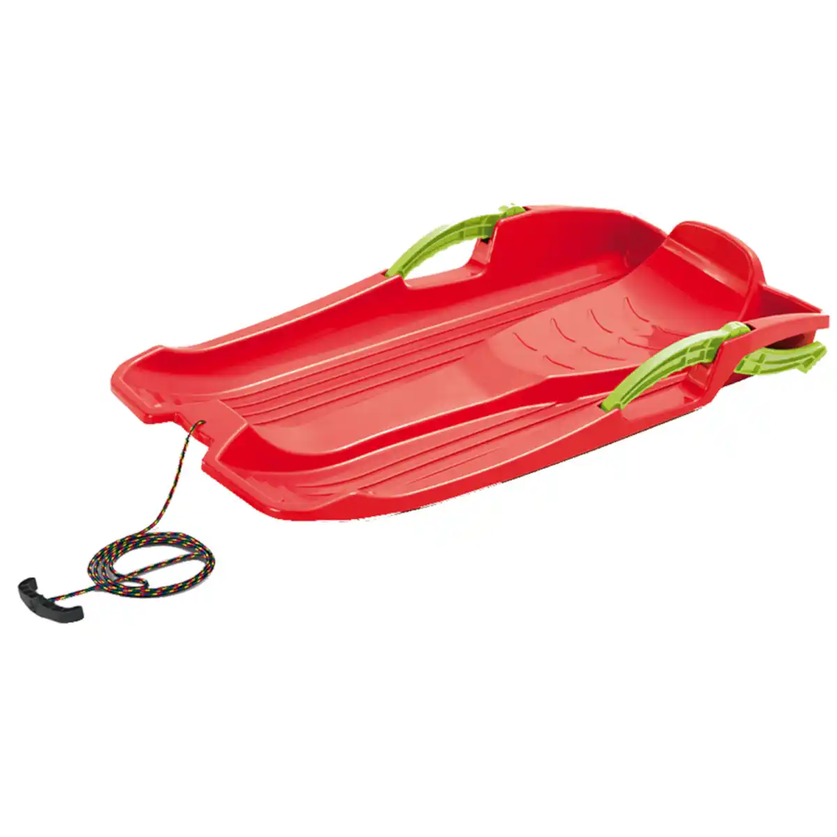 Bild 1 von Schlitten HORNET rot mit Bremse und Ziehseil