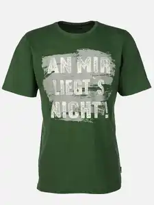 Herren Shirt mit Spruch Grün