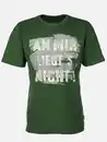 Bild 1 von Herren Shirt mit Spruch Grün