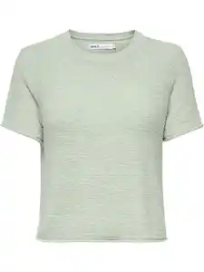 Only ONLSUNNY S/S Strickshirt Grün