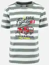 Bild 1 von Jungen T-Shirt mit Feuerwehrautoapplikation Grün