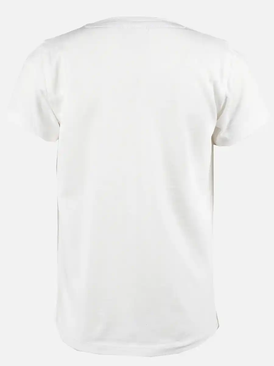 Bild 2 von Mädchen T-Shirt mit Schmetterlingsmotiv Weiß