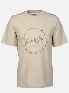 Jack & Jones JJGRAYSON TEE SS CREW T-Shirt Braun