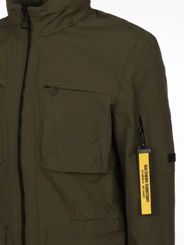 Bild 4 von Herren Fieldjacket mit Cargotaschen Oliv