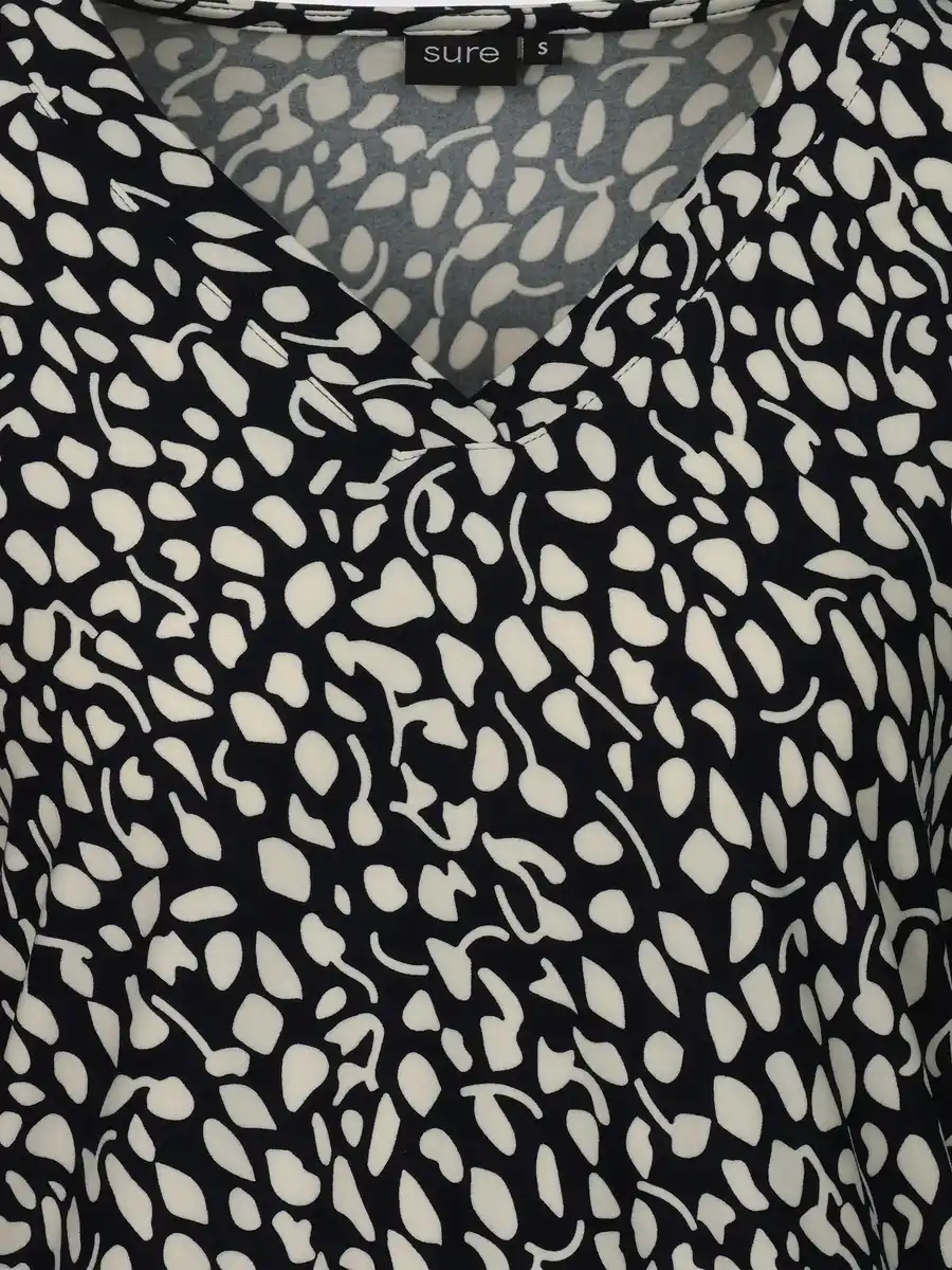 Bild 3 von Damen Shirt mit Alloverprint Weiß