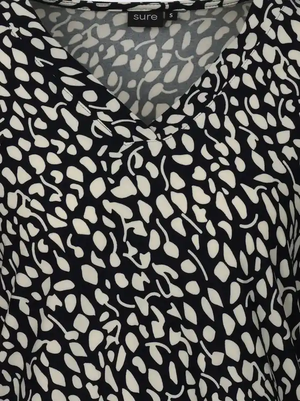 Bild 3 von Damen Shirt mit Alloverprint Weiß