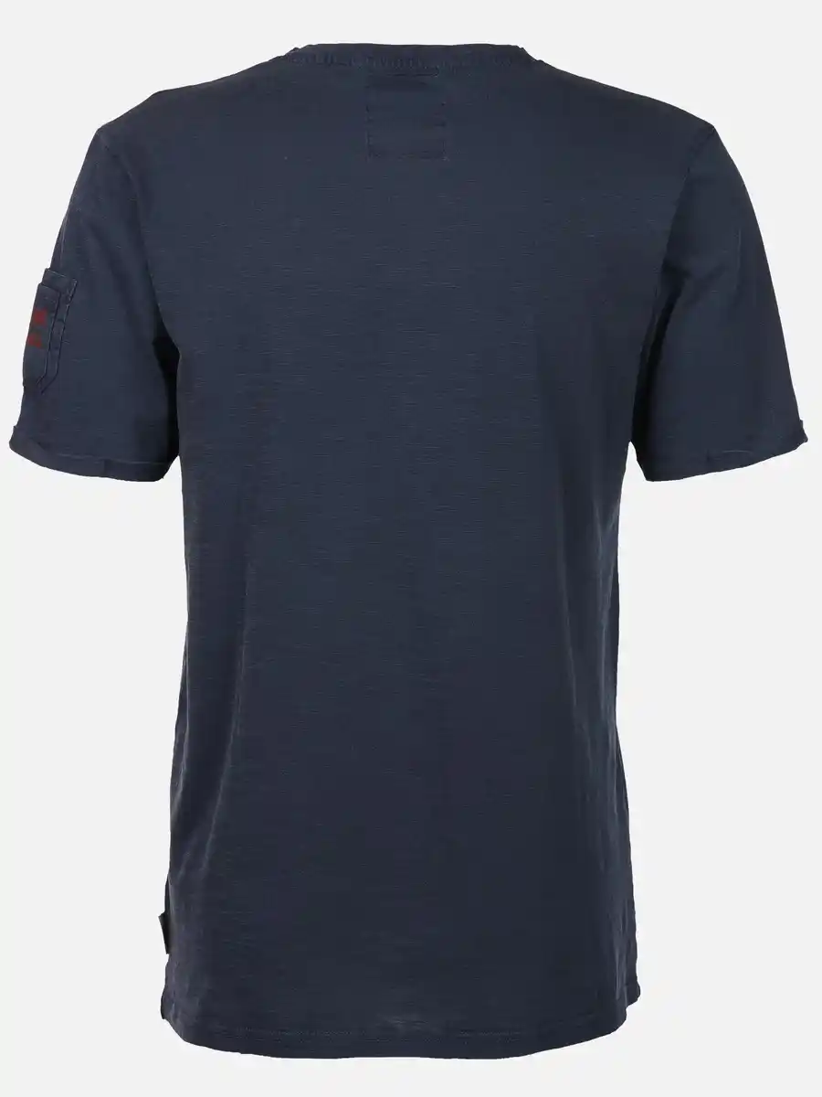 Bild 2 von Herren Shirt mit Frontprint Marine